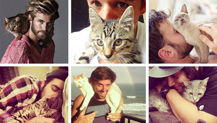 instagram-mannen-katten